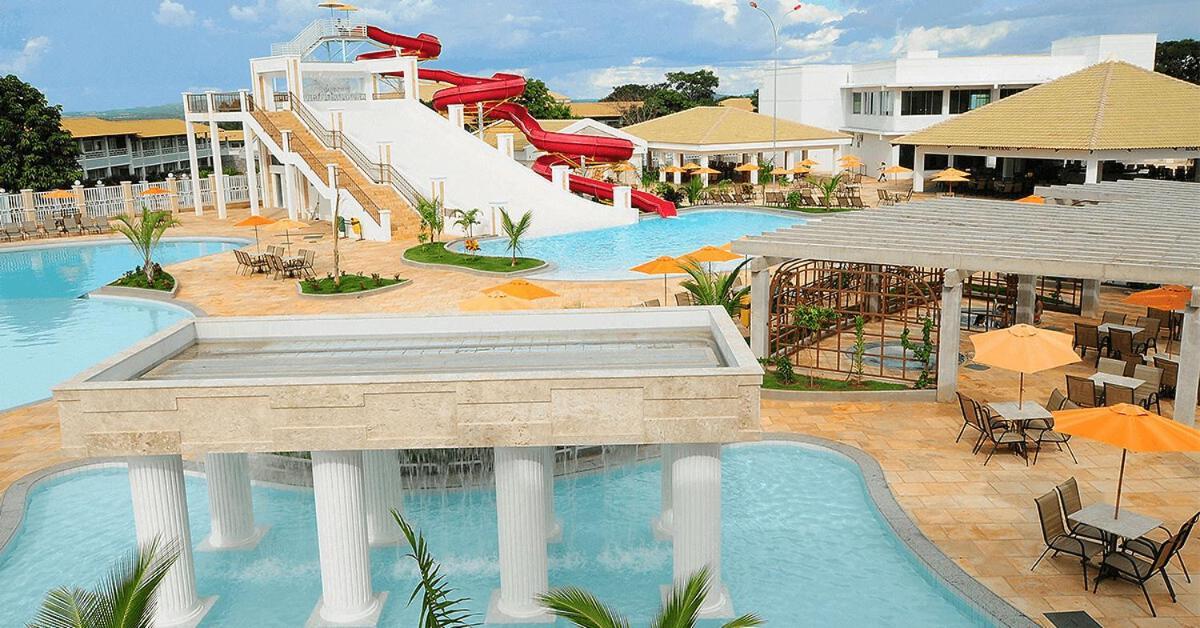 Cafe Ou Cafe E Almoco Lacqua Parque Aquatico 24 Horas Caldas Novas Zewnętrze zdjęcie